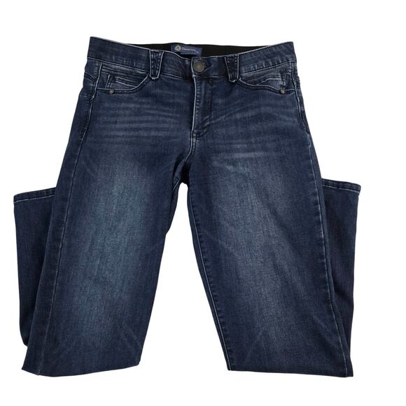Democracy ab solution jeans slim skinny womens size 12 blue 7053 - Picture 1 of 10